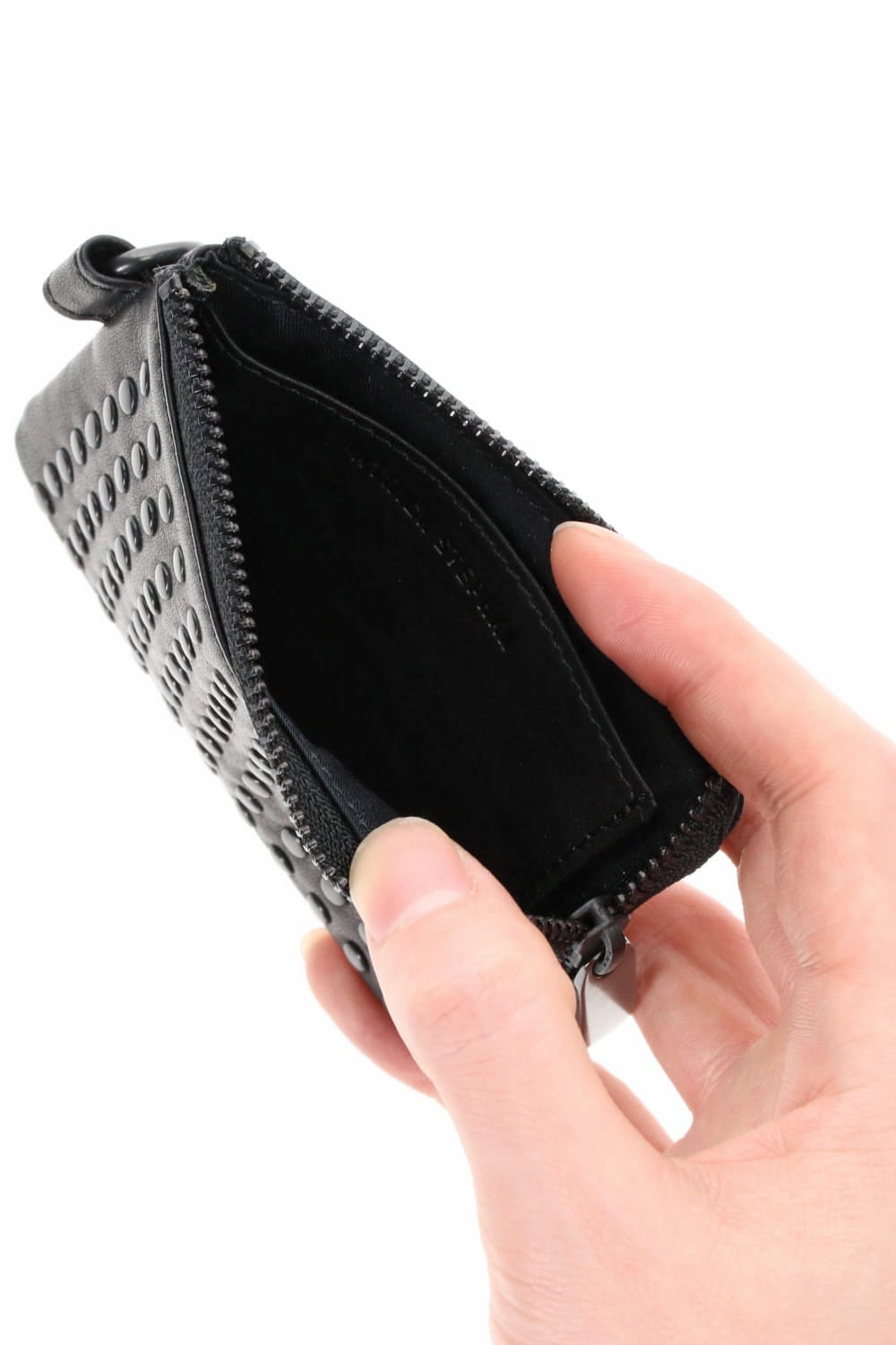 Leather coin case 'all-studs' DAL