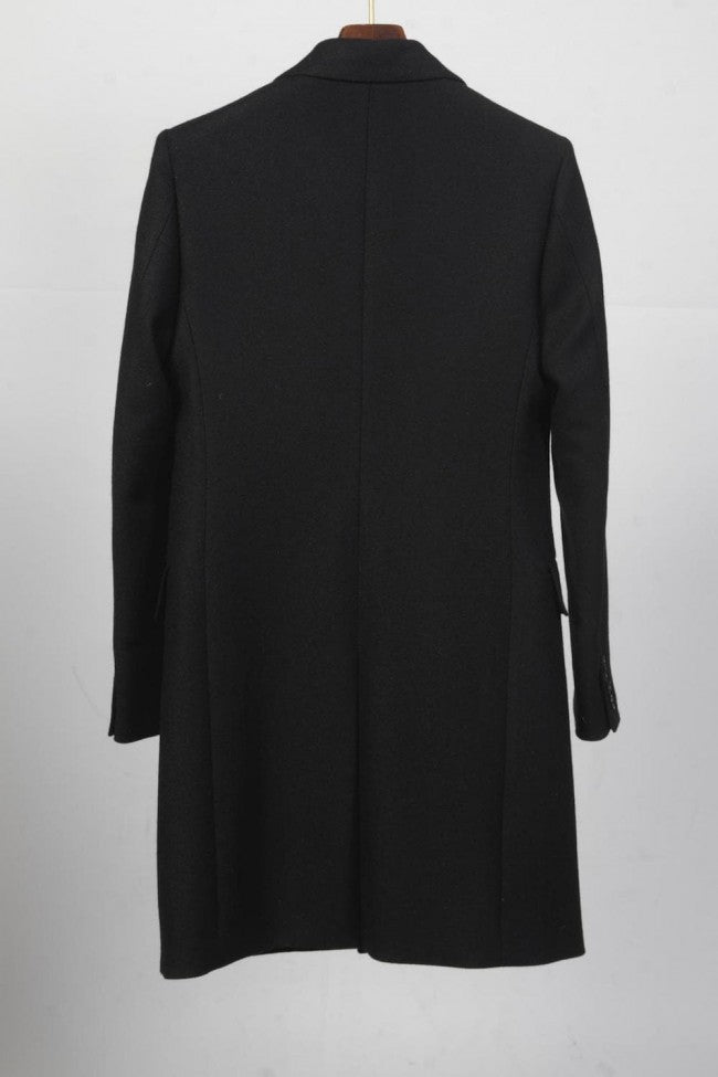 16AW Wool Cashmere Karsey Coat BLACK