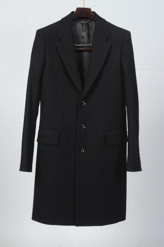 16AW Wool Cashmere Karsey Coat BLACK