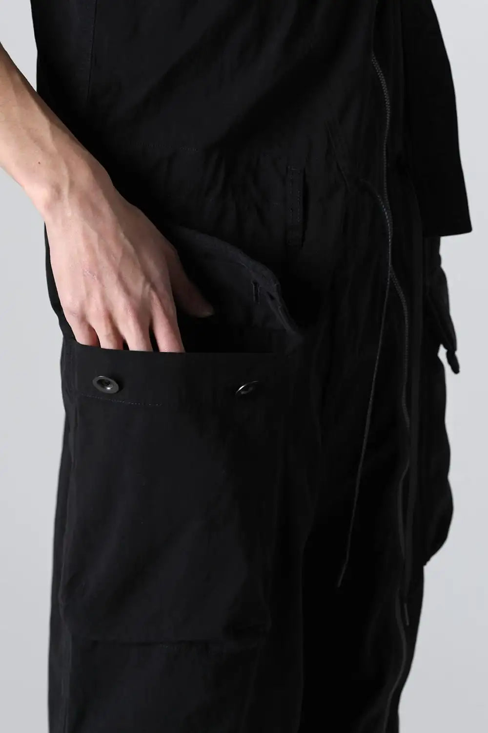 強撚ドライコットン オーバーオール