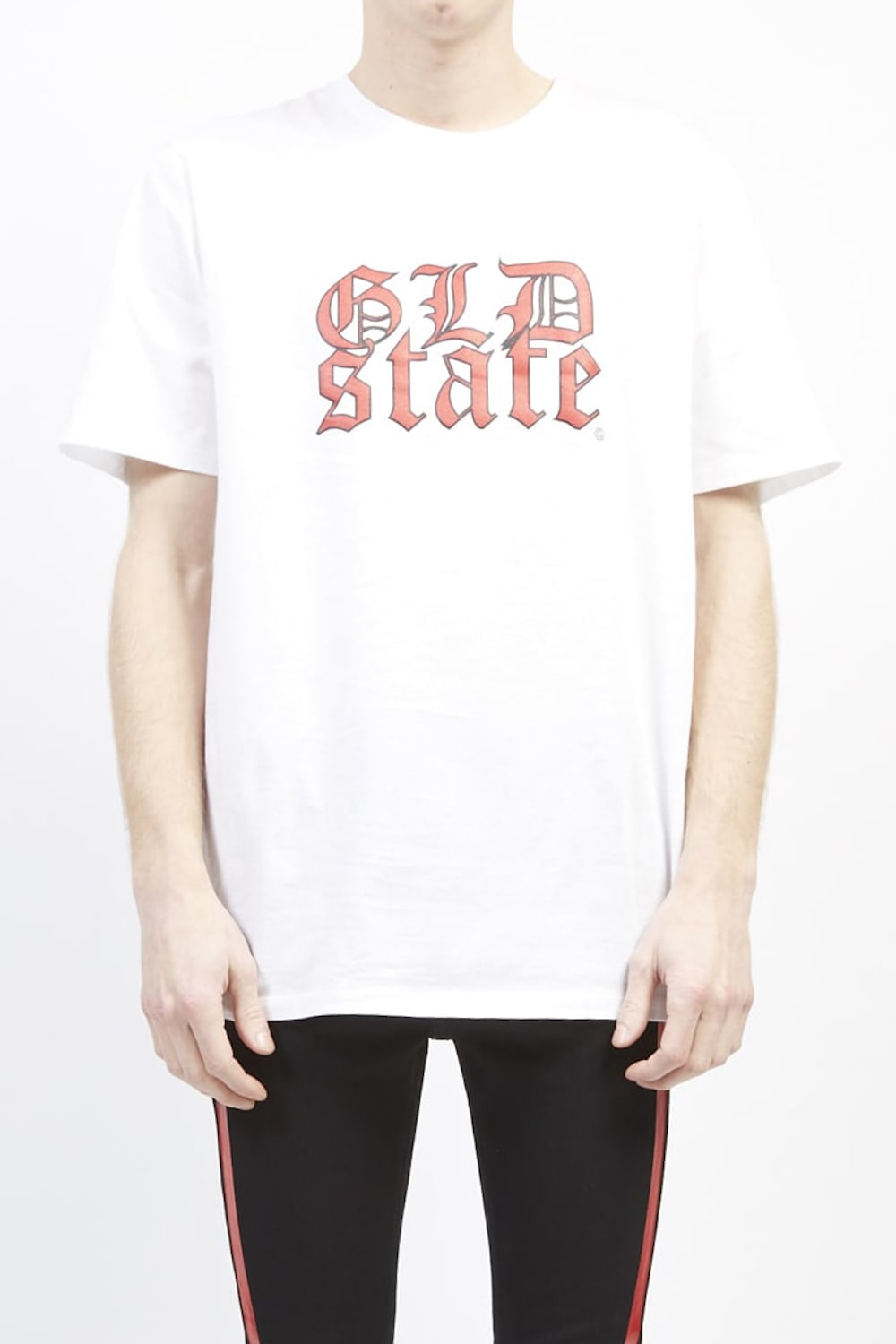 GLD state print T-shirt (regular) White