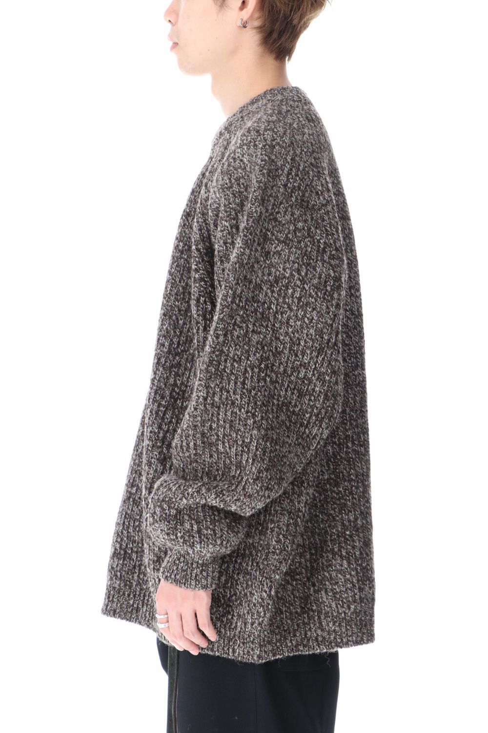 KNITTED CREW NECK - Dark Mere