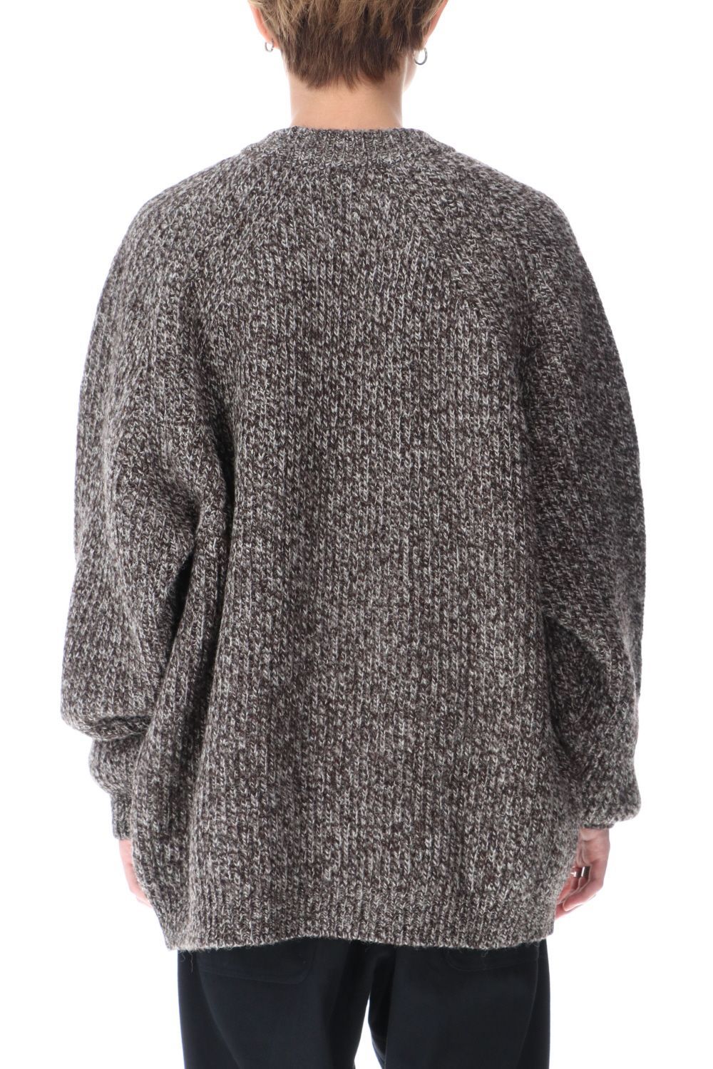 KNITTED CREW NECK - Dark Mere