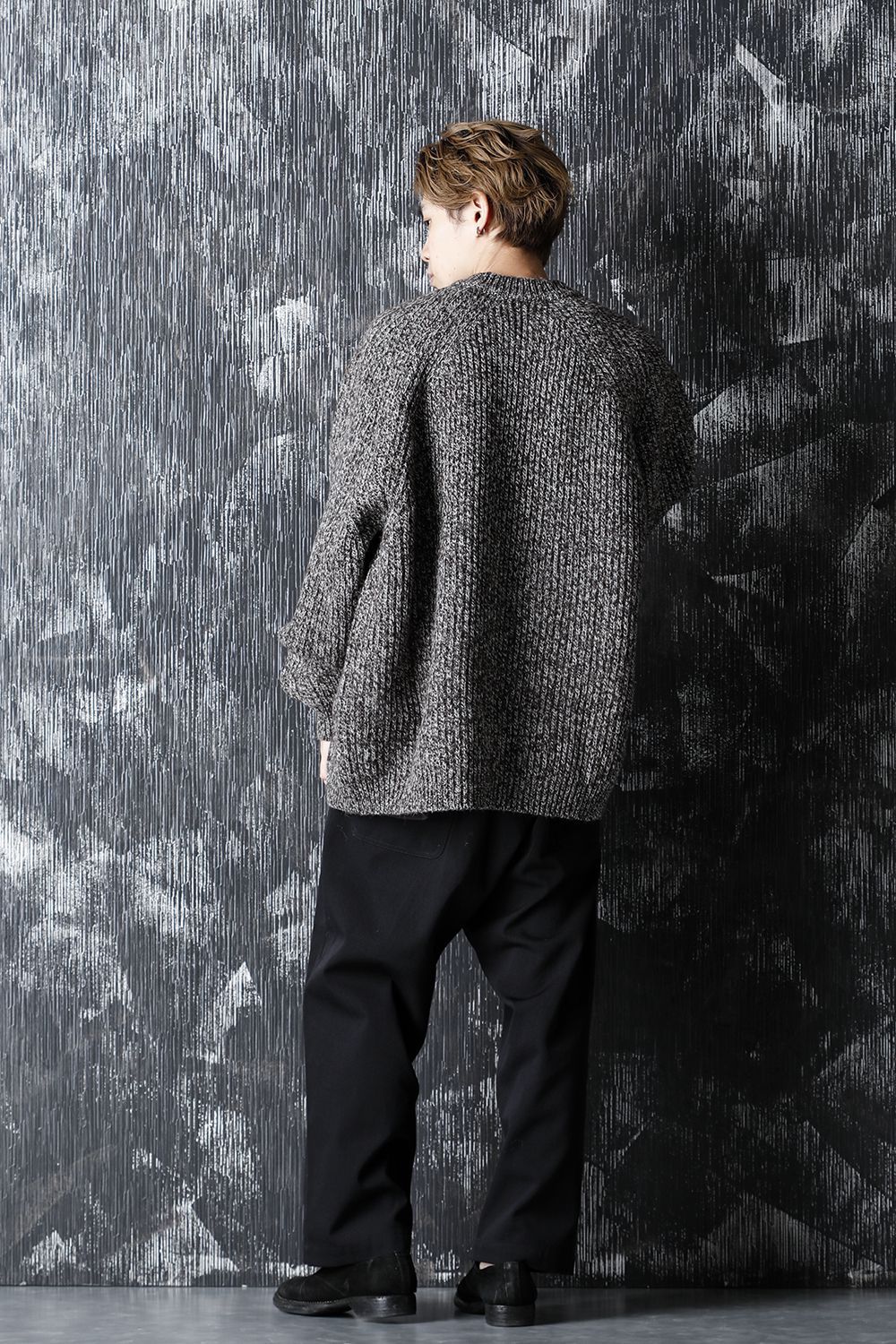 KNITTED CREW NECK - Dark Mere