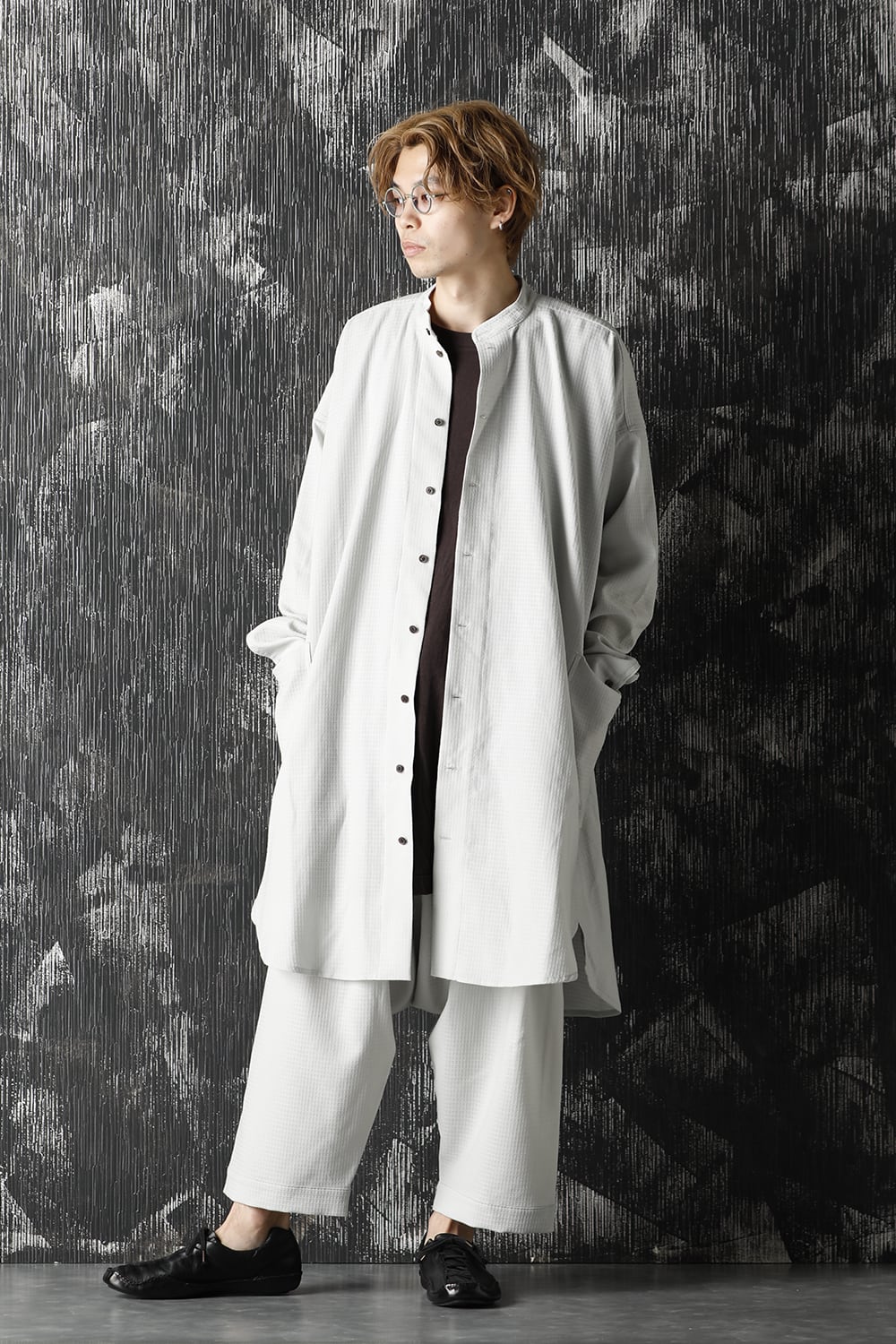 LONG SHIRT WOOL RIPSTOP