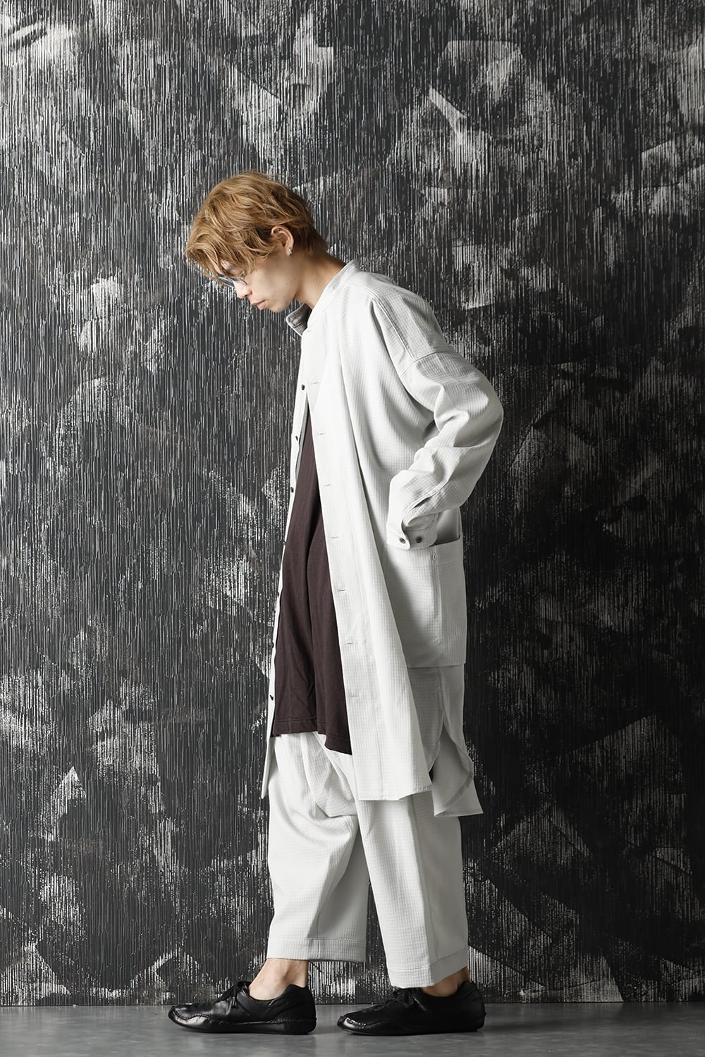 LONG SHIRT WOOL RIPSTOP