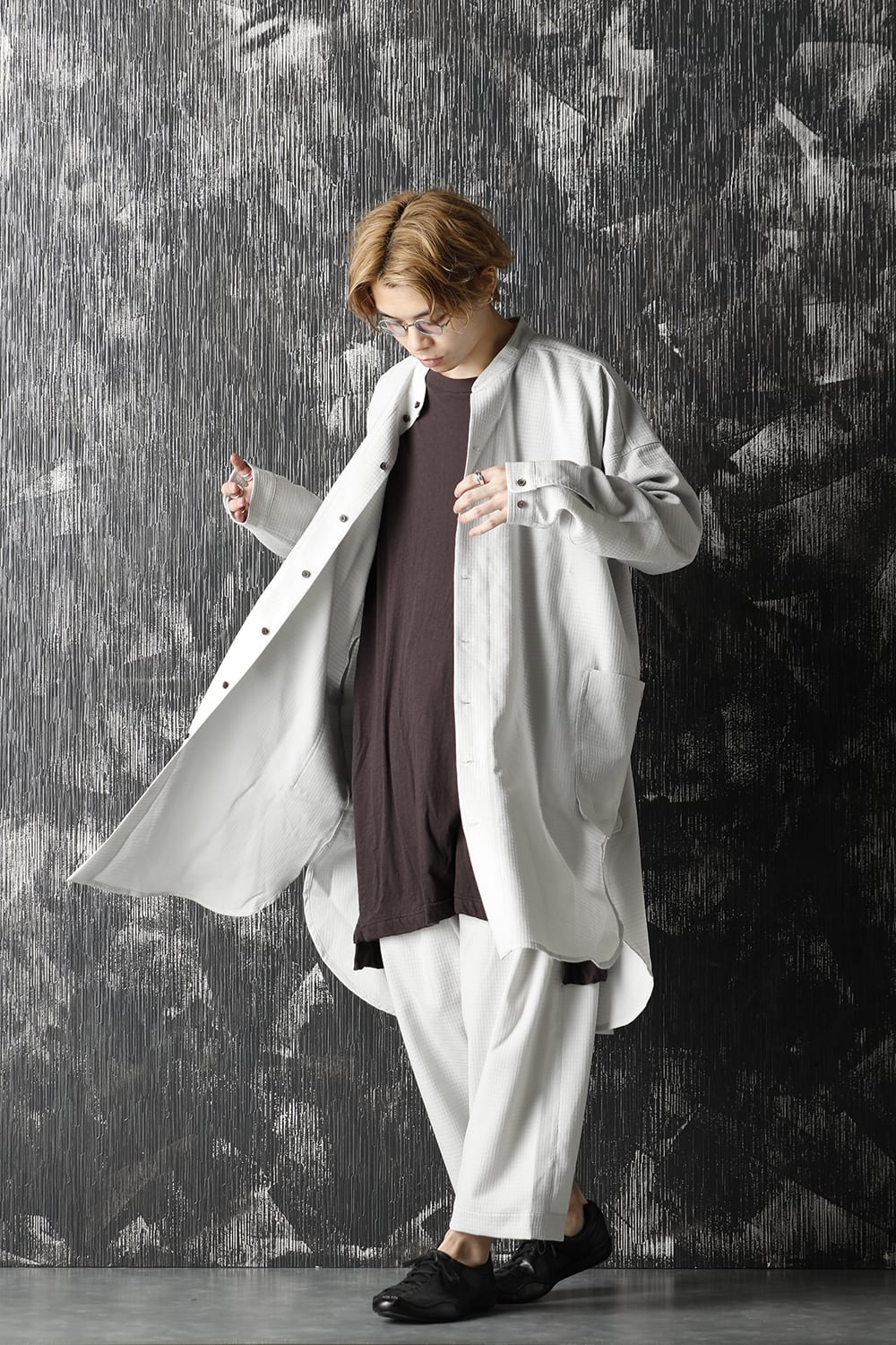 LONG SHIRT WOOL RIPSTOP