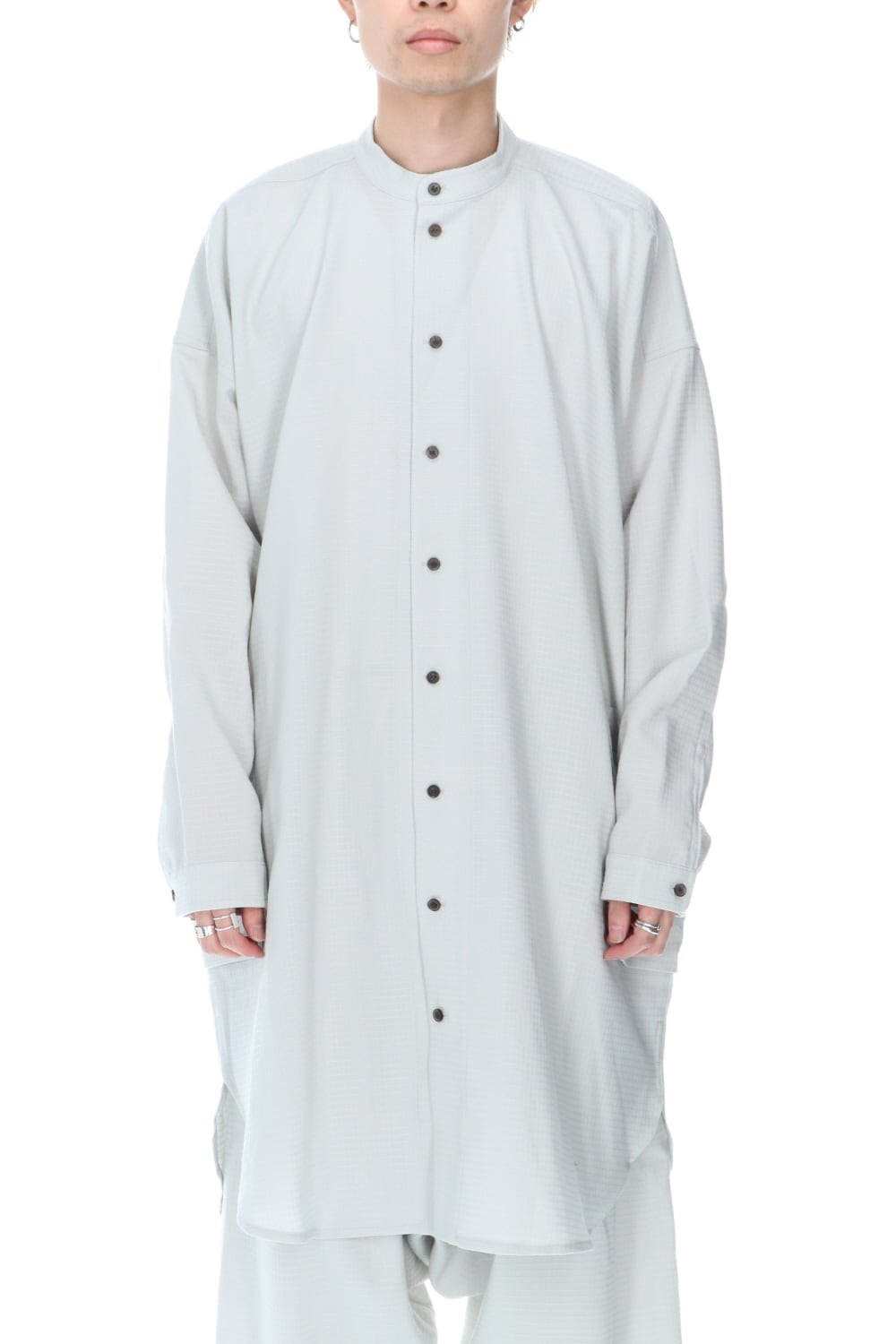 LONG SHIRT WOOL RIPSTOP