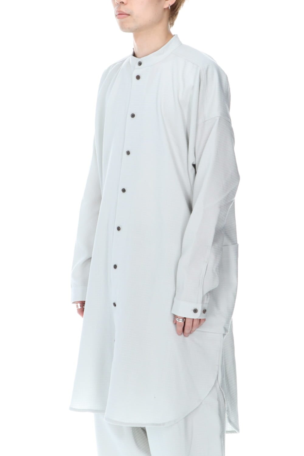 LONG SHIRT WOOL RIPSTOP