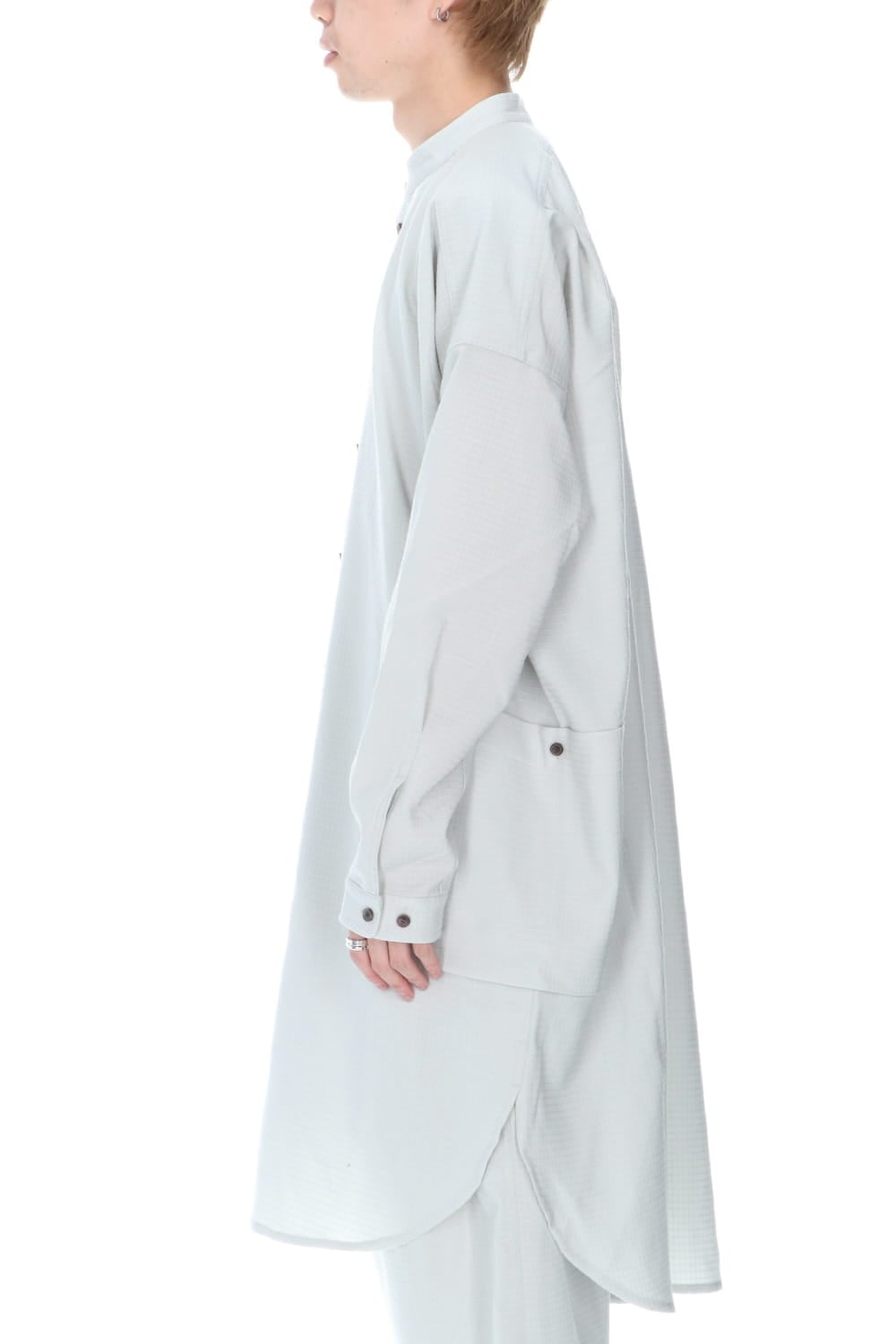 LONG SHIRT WOOL RIPSTOP