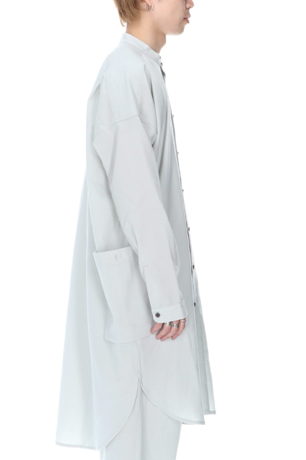 LONG SHIRT WOOL RIPSTOP