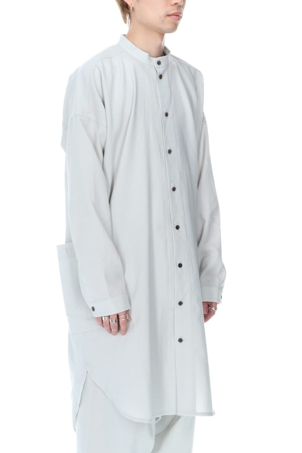 LONG SHIRT WOOL RIPSTOP