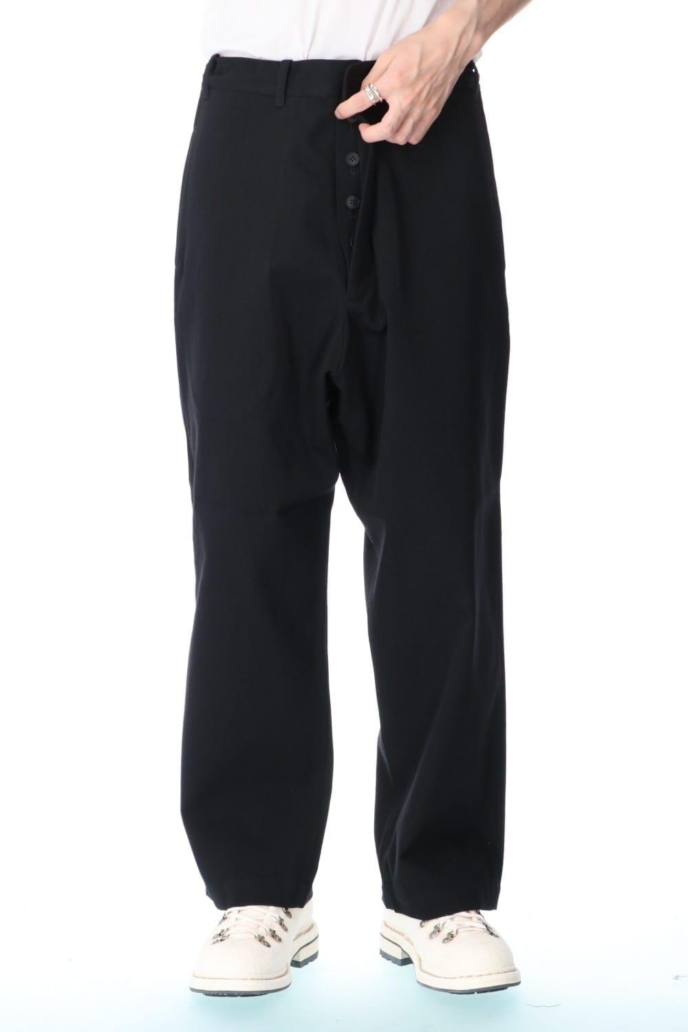 レギュラー フィット トラウザーズ ウール