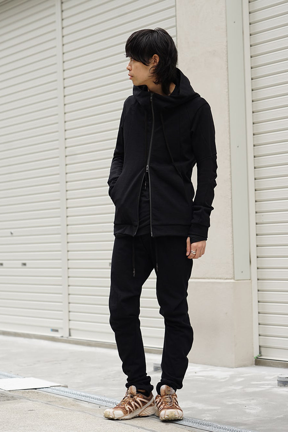 Jodhpurs Pants Cotton Jersey - Black