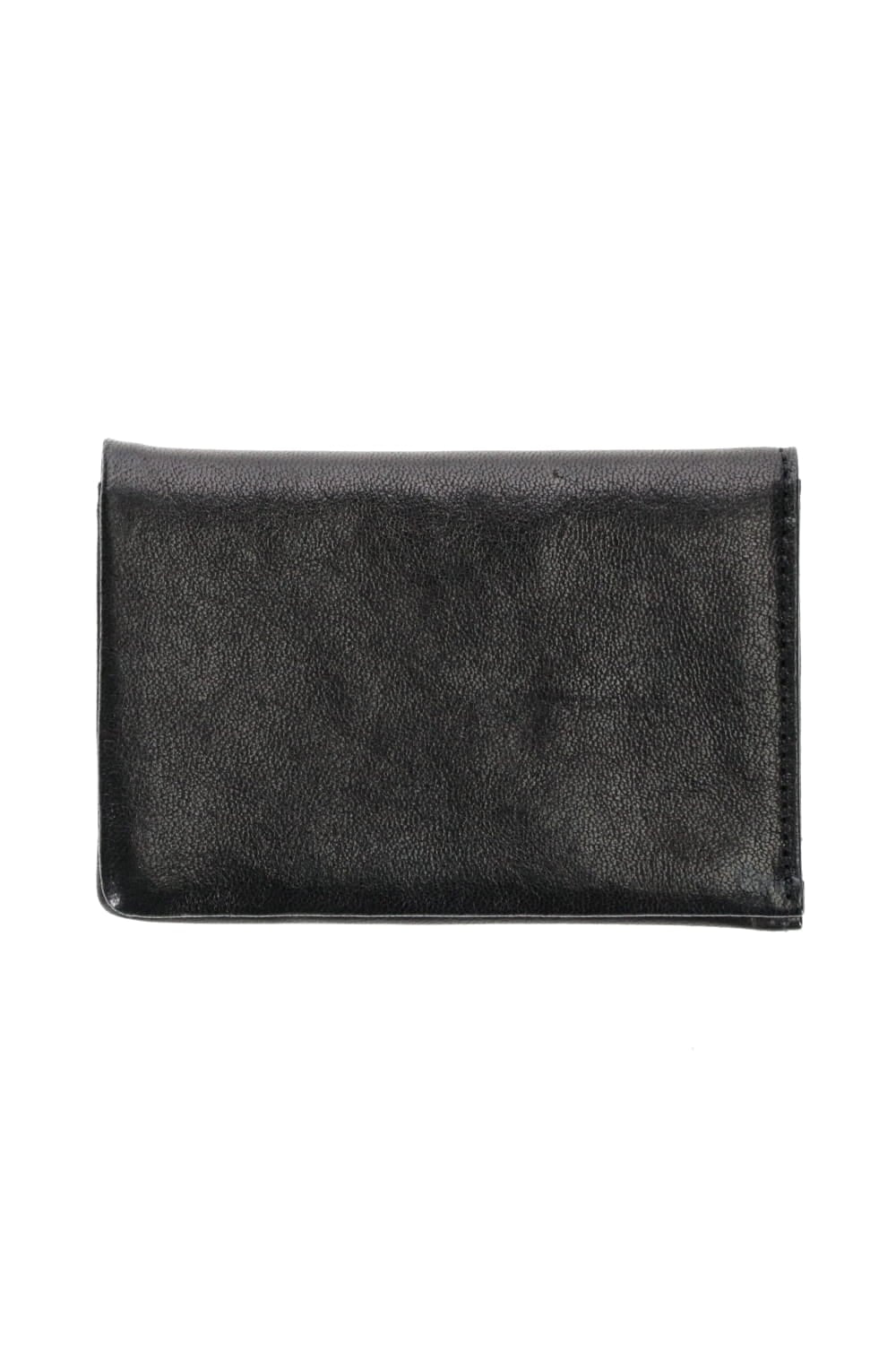 Leather card case 'minimal' shine