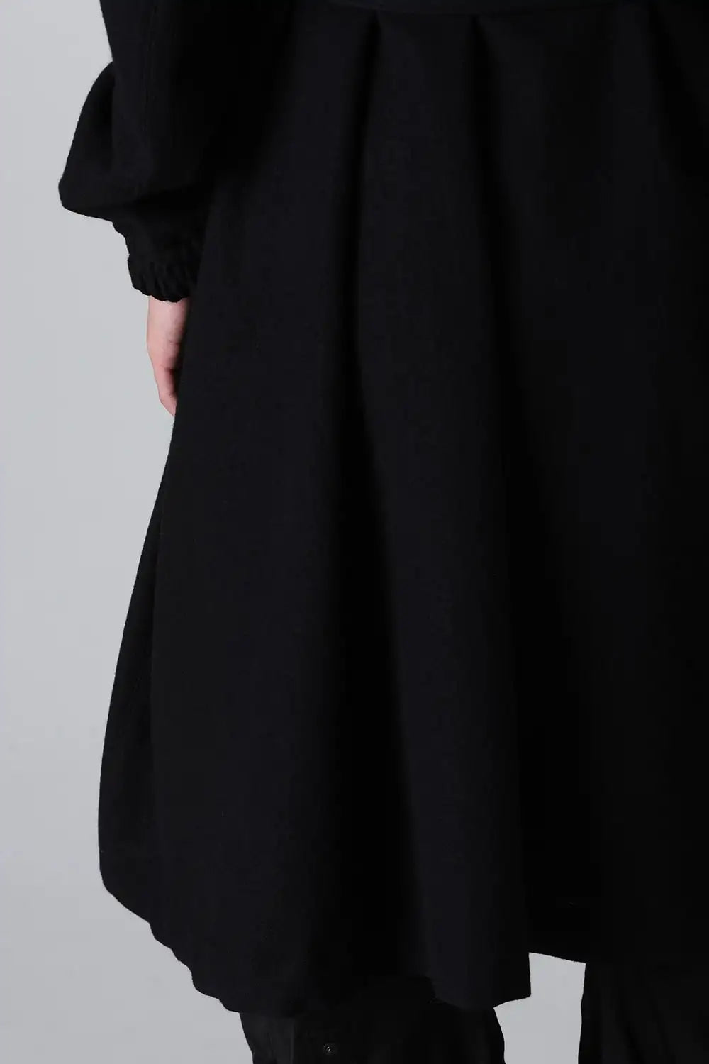 Stand Collar Drape Coat