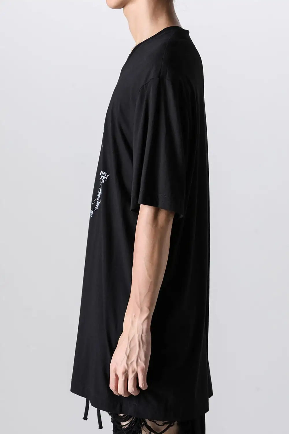 Cotton/Modal Jersey Regular T-shirt Black