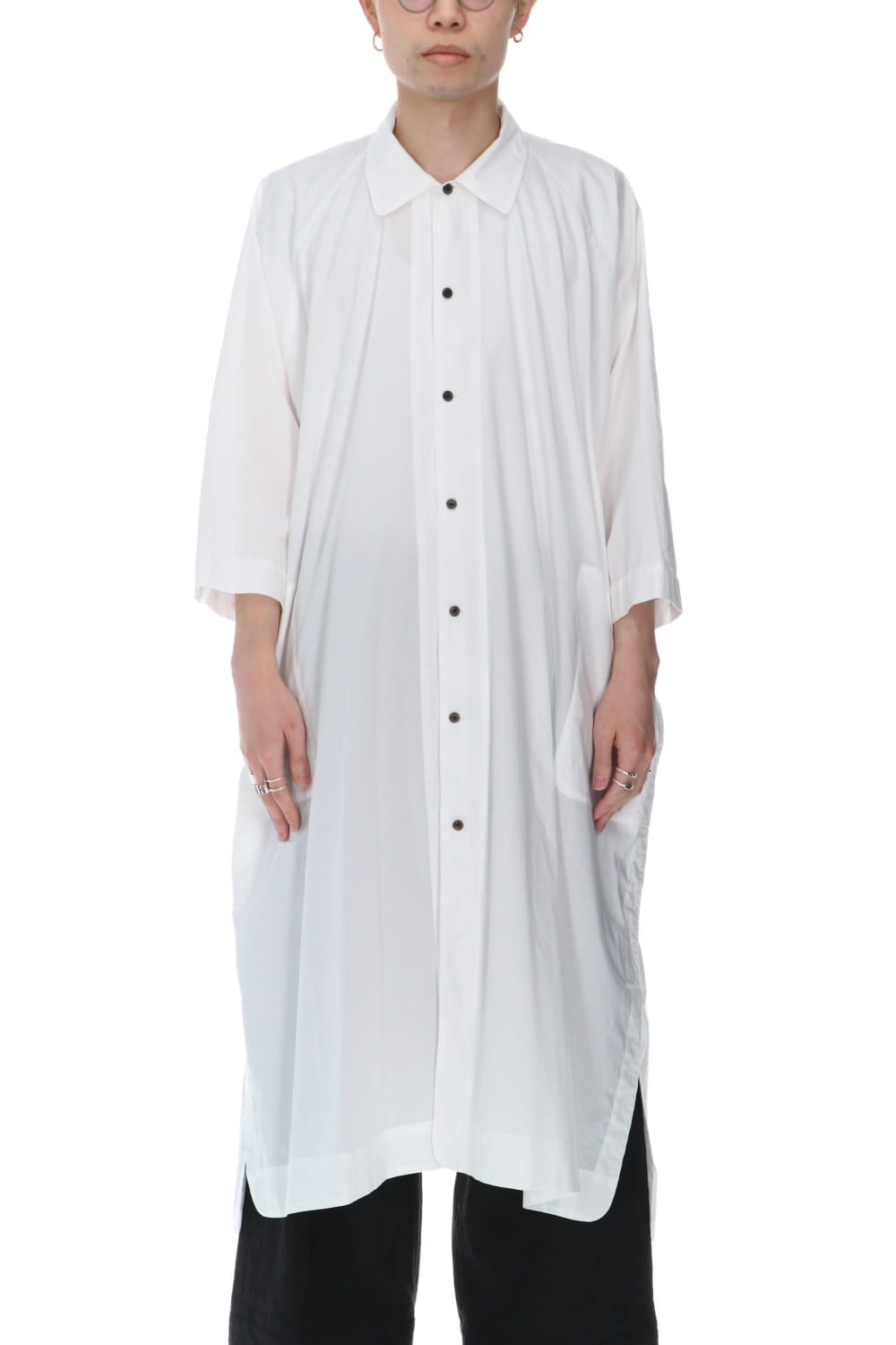 Gather Long shirt Off