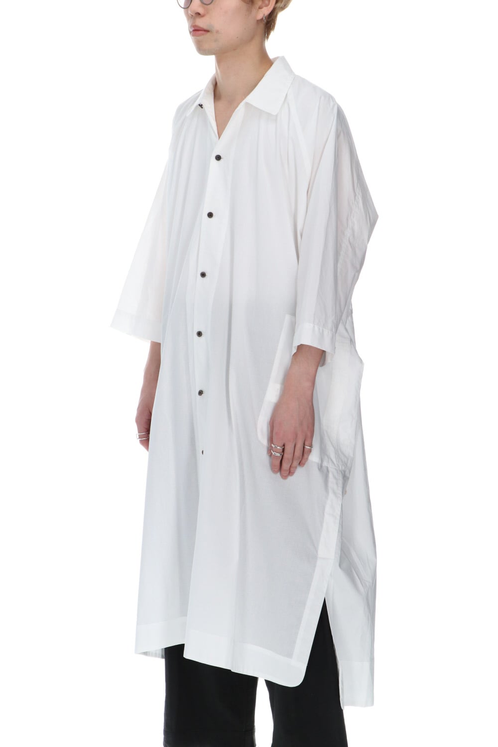 Gather Long shirt Off