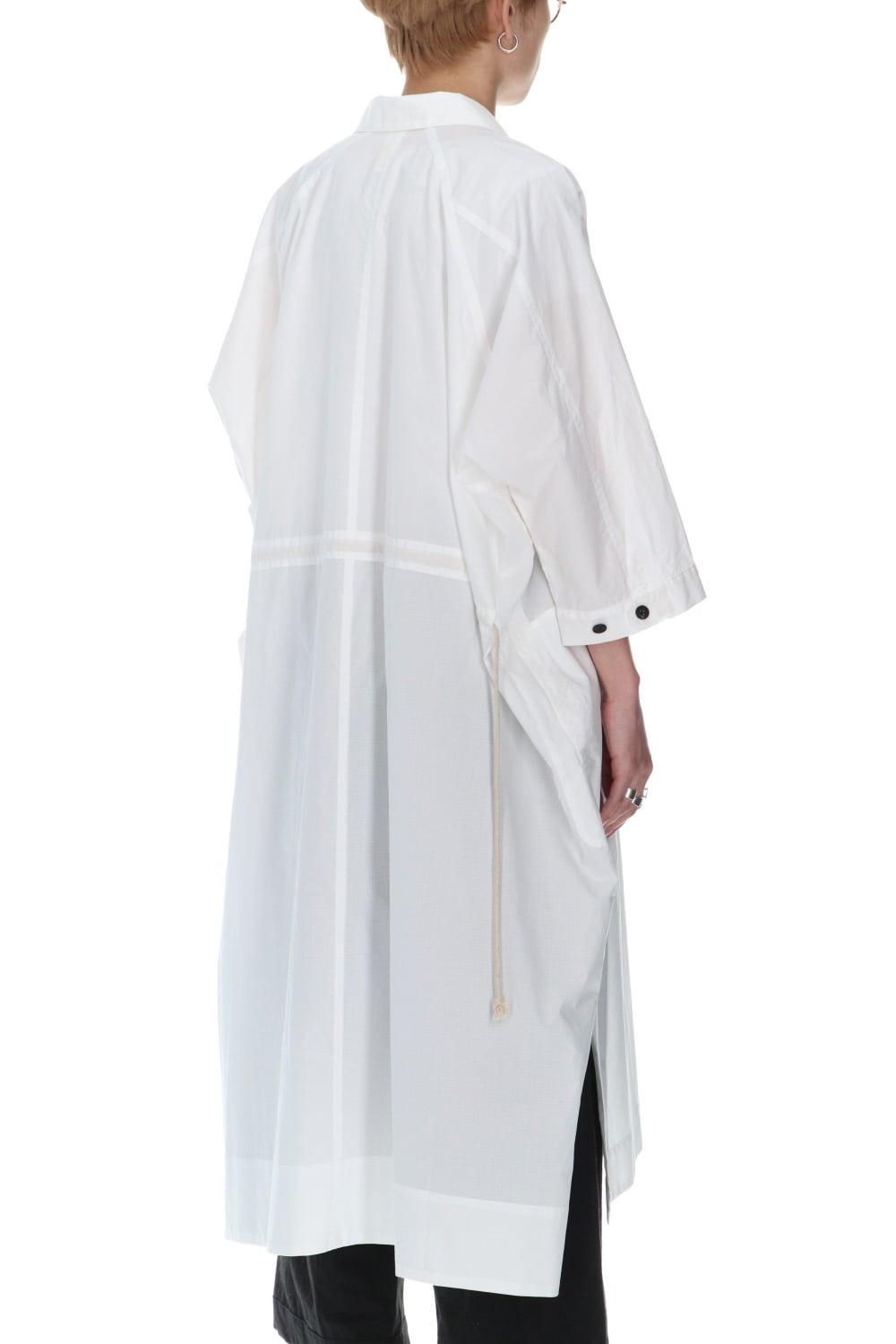 Gather Long shirt Off