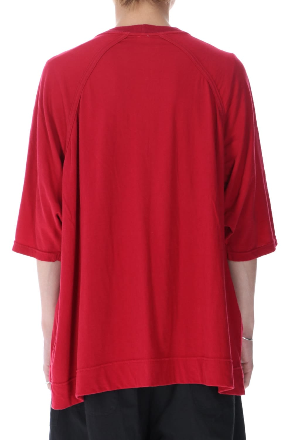 Wide fit T-shirt Raspberry