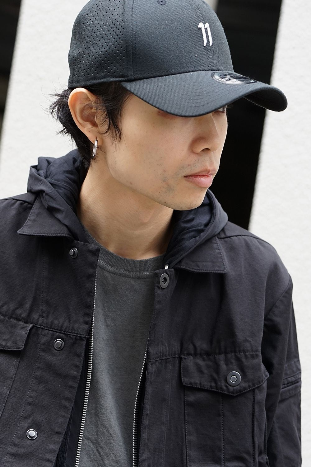 11 by BBS × New Era - 39 THERTY Cap Black x L.Gray