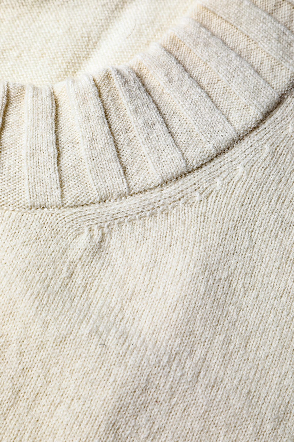 lambs wool huge balaclava White