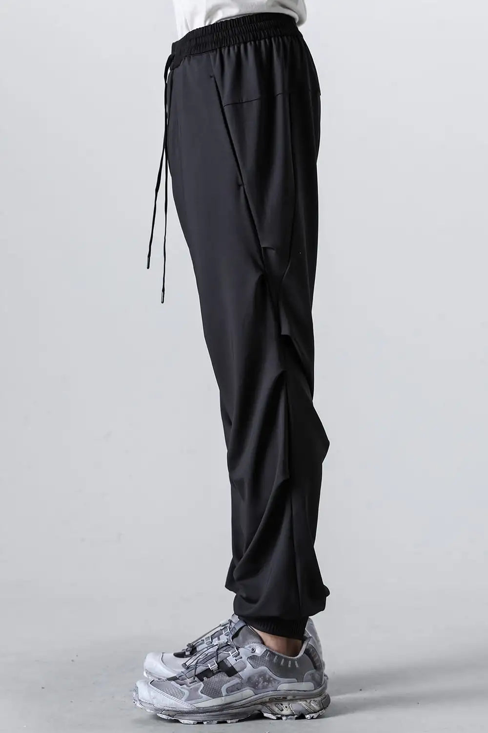 Jogger pants hybrid yarn jersey