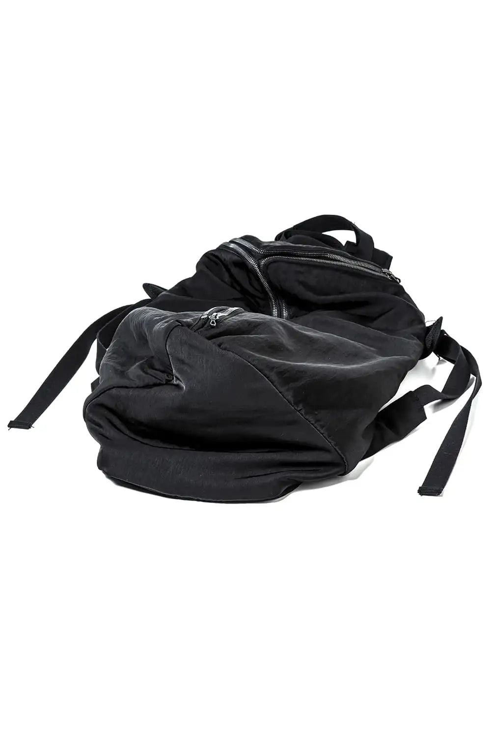 Nylon Twill Back Pack Black