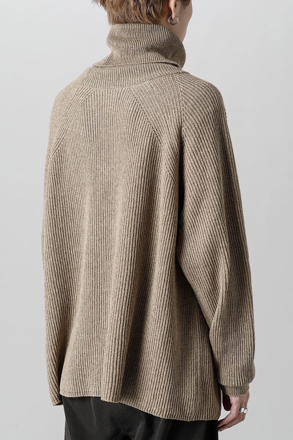 KNITTED TURTLE NECK Clove