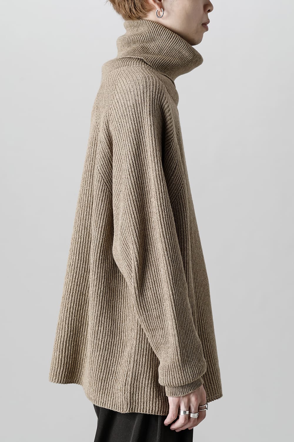 KNITTED TURTLE NECK Clove