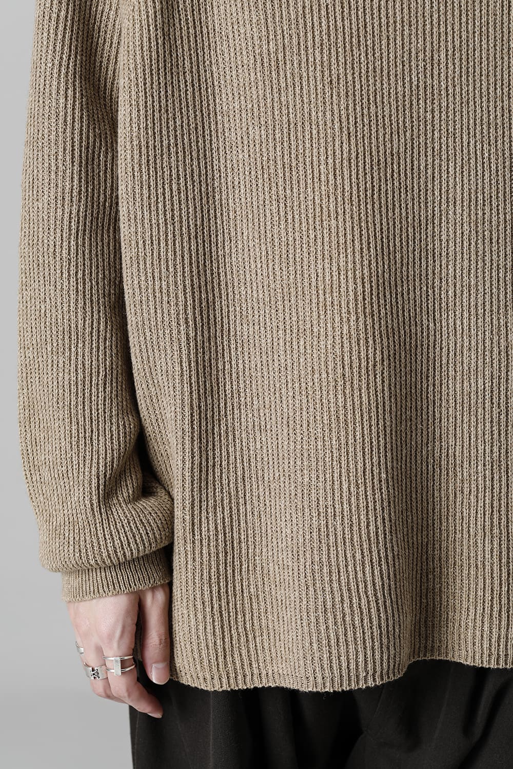 KNITTED TURTLE NECK Clove