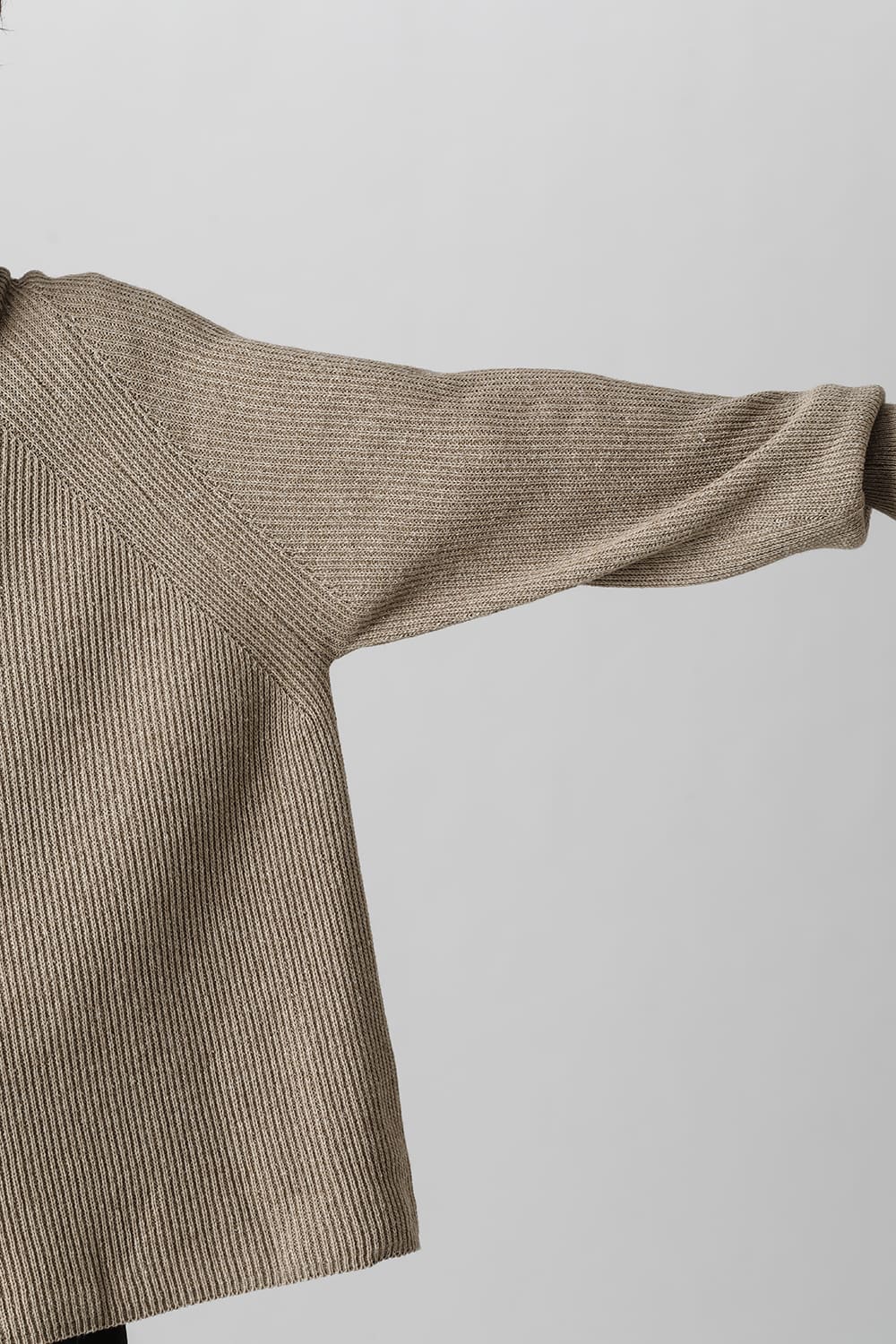 KNITTED TURTLE NECK Clove