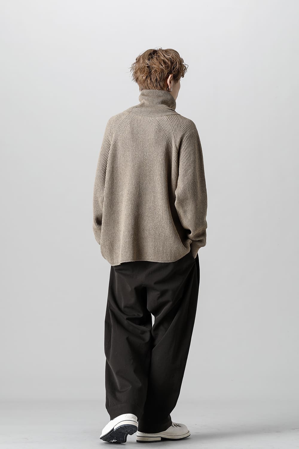 KNITTED TURTLE NECK Clove