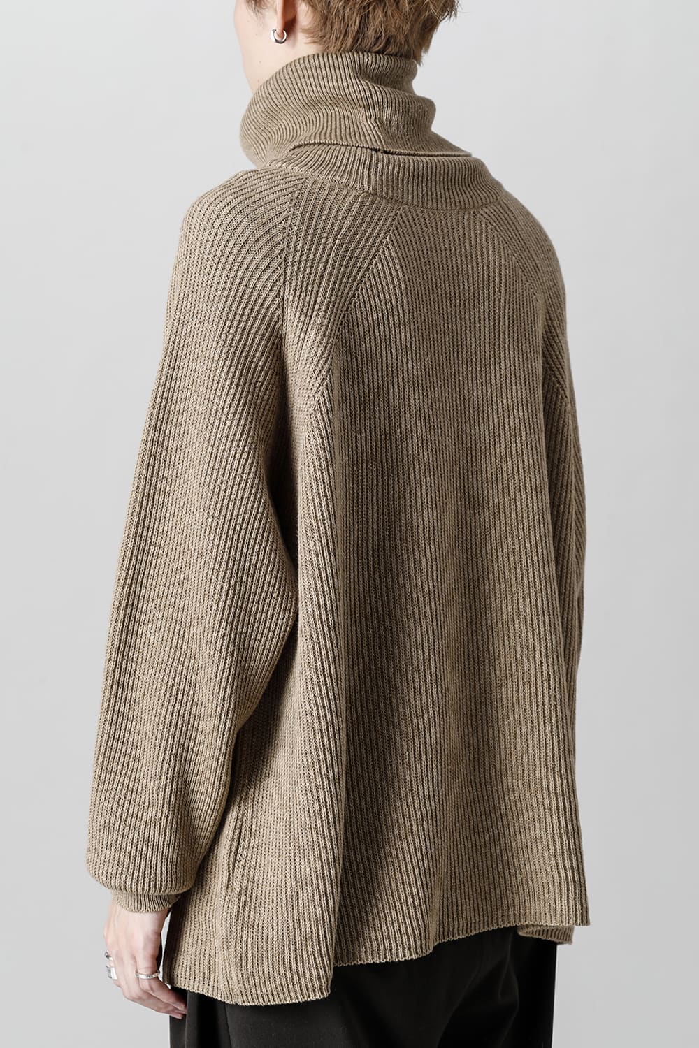 KNITTED TURTLE NECK Clove