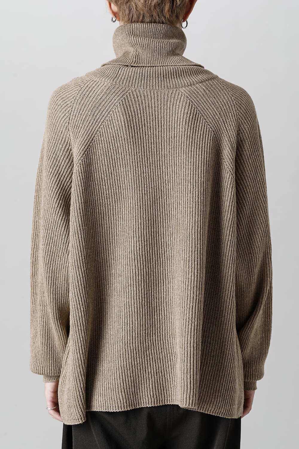 KNITTED TURTLE NECK Clove