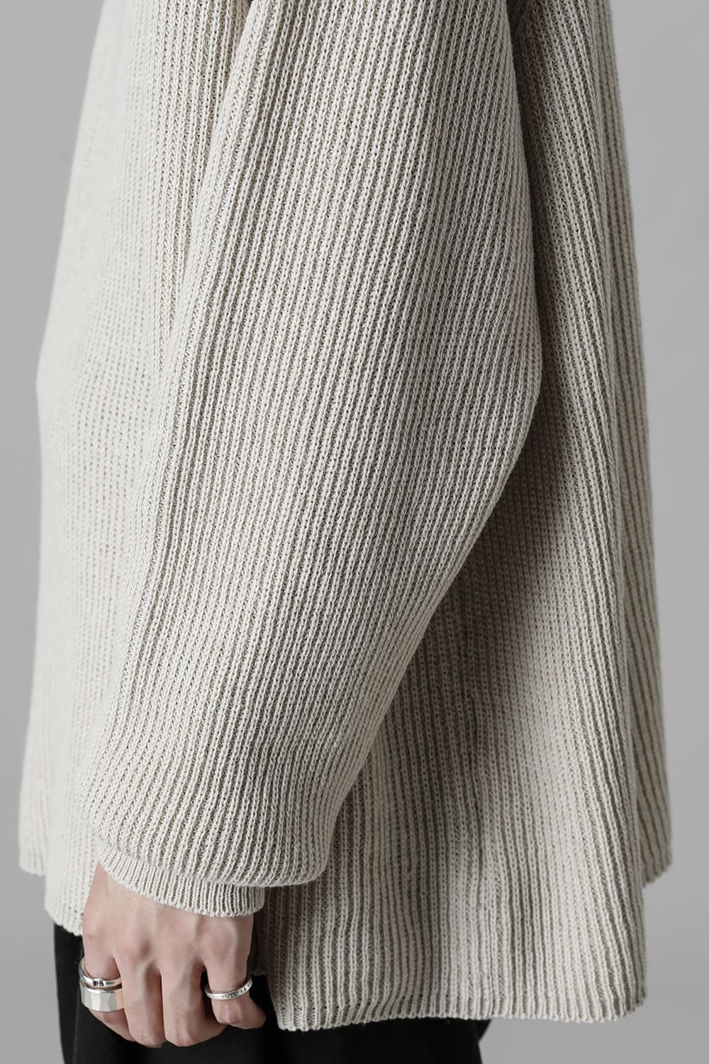 KNITTED TURTLE NECK Ivory