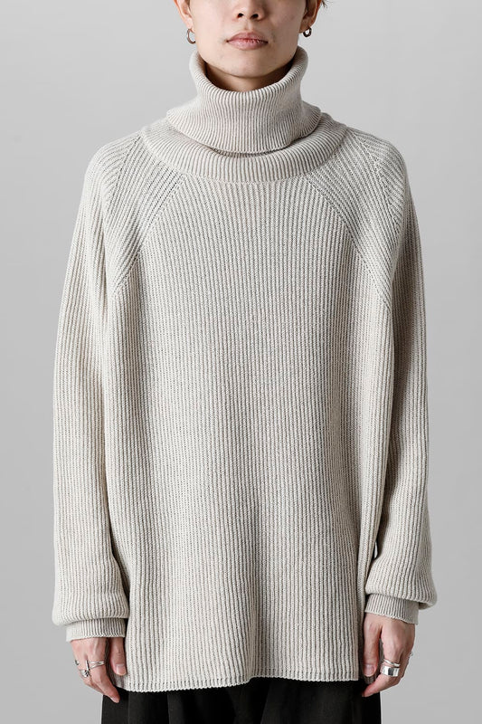 KNITTED TURTLE NECK Ivory