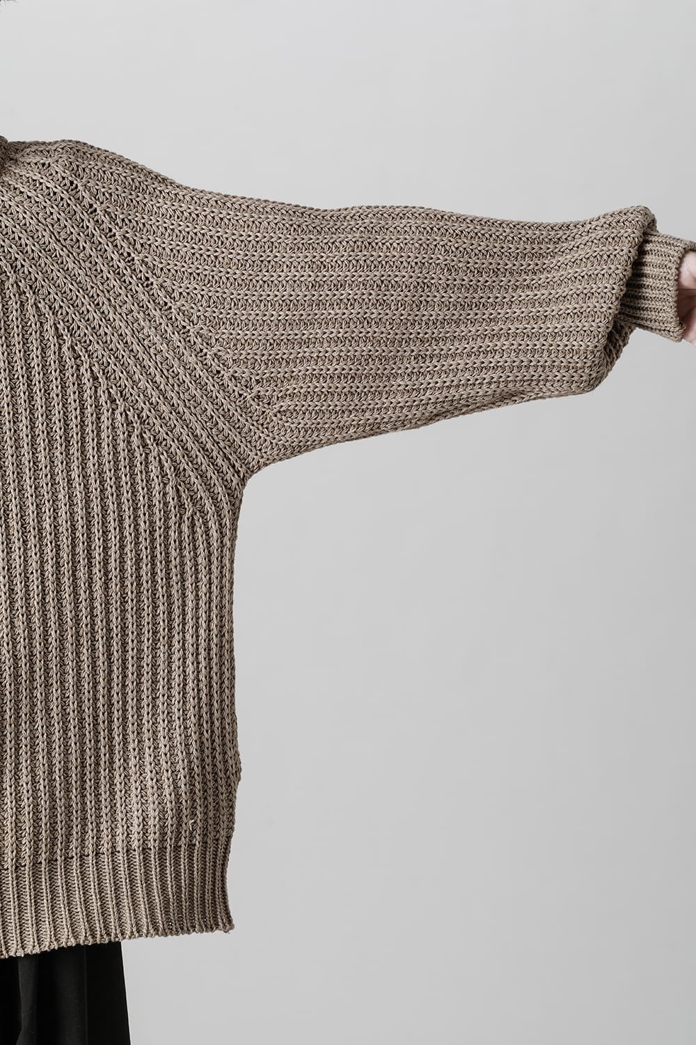 クルーネックニット クローブ