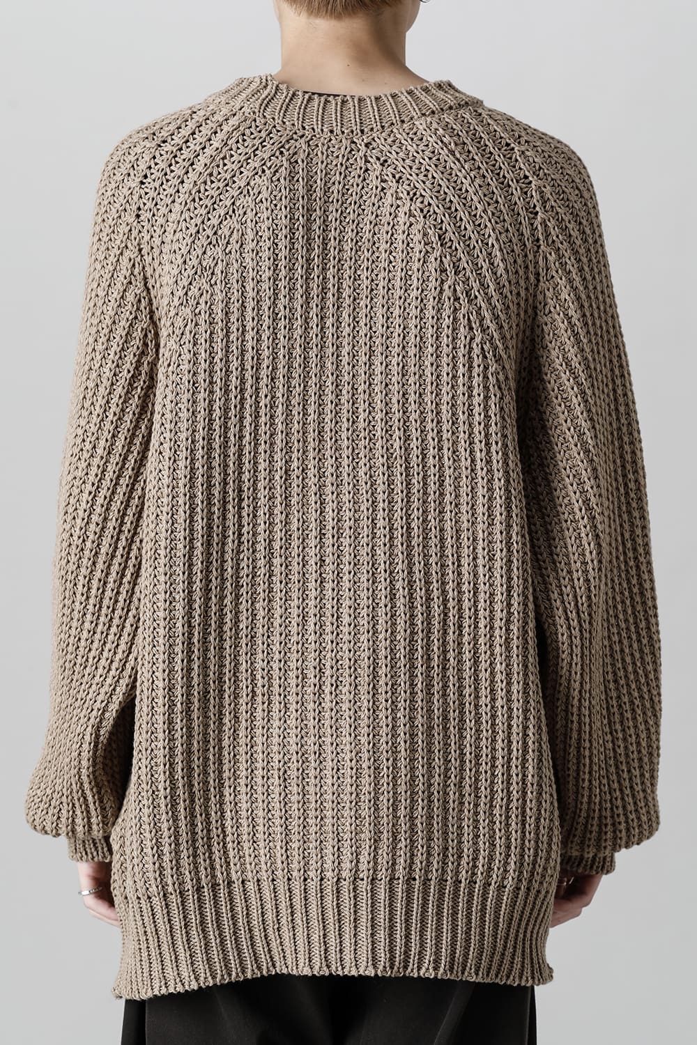 クルーネックニット クローブ