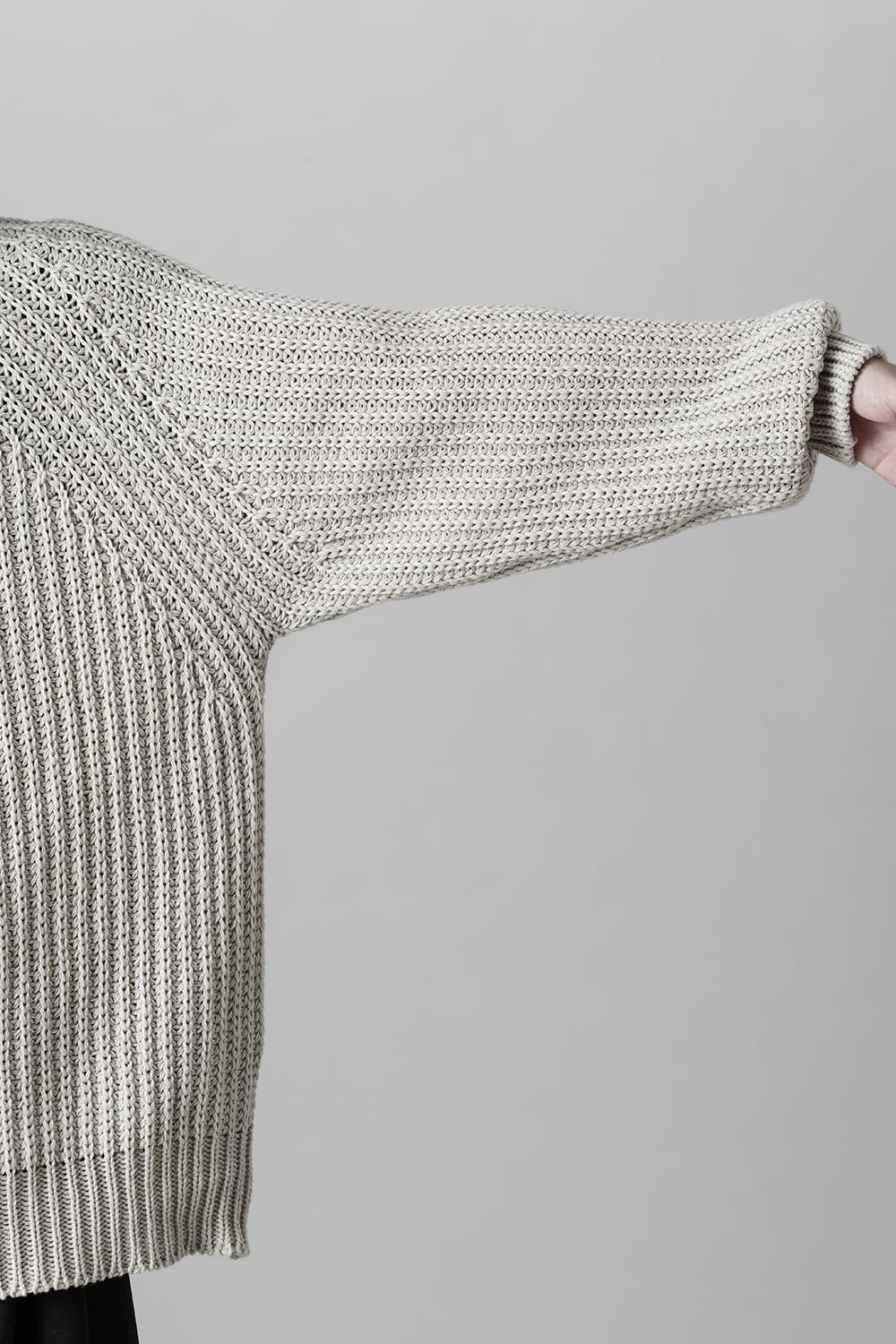 KNITTED CREW NECK Ivory