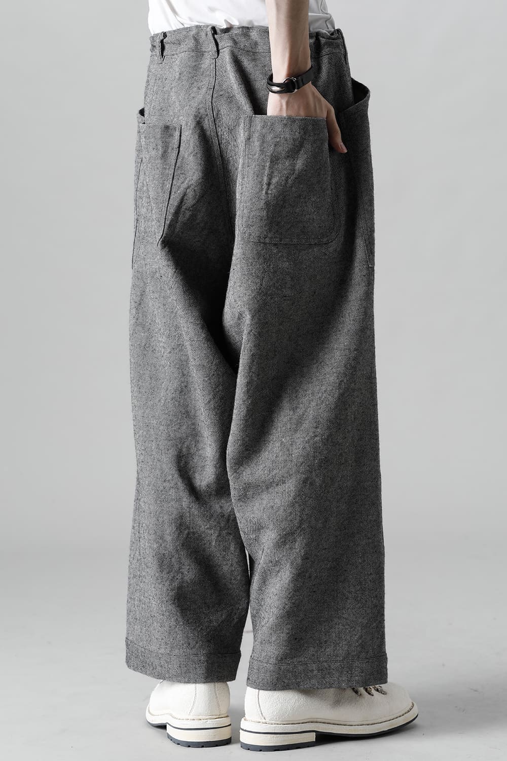 WIDE TROUSERS Kinari / Black