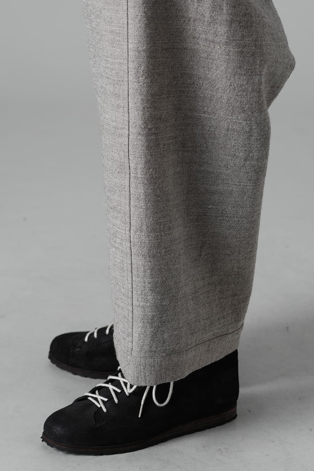 WIDE TROUSERS Light Gray