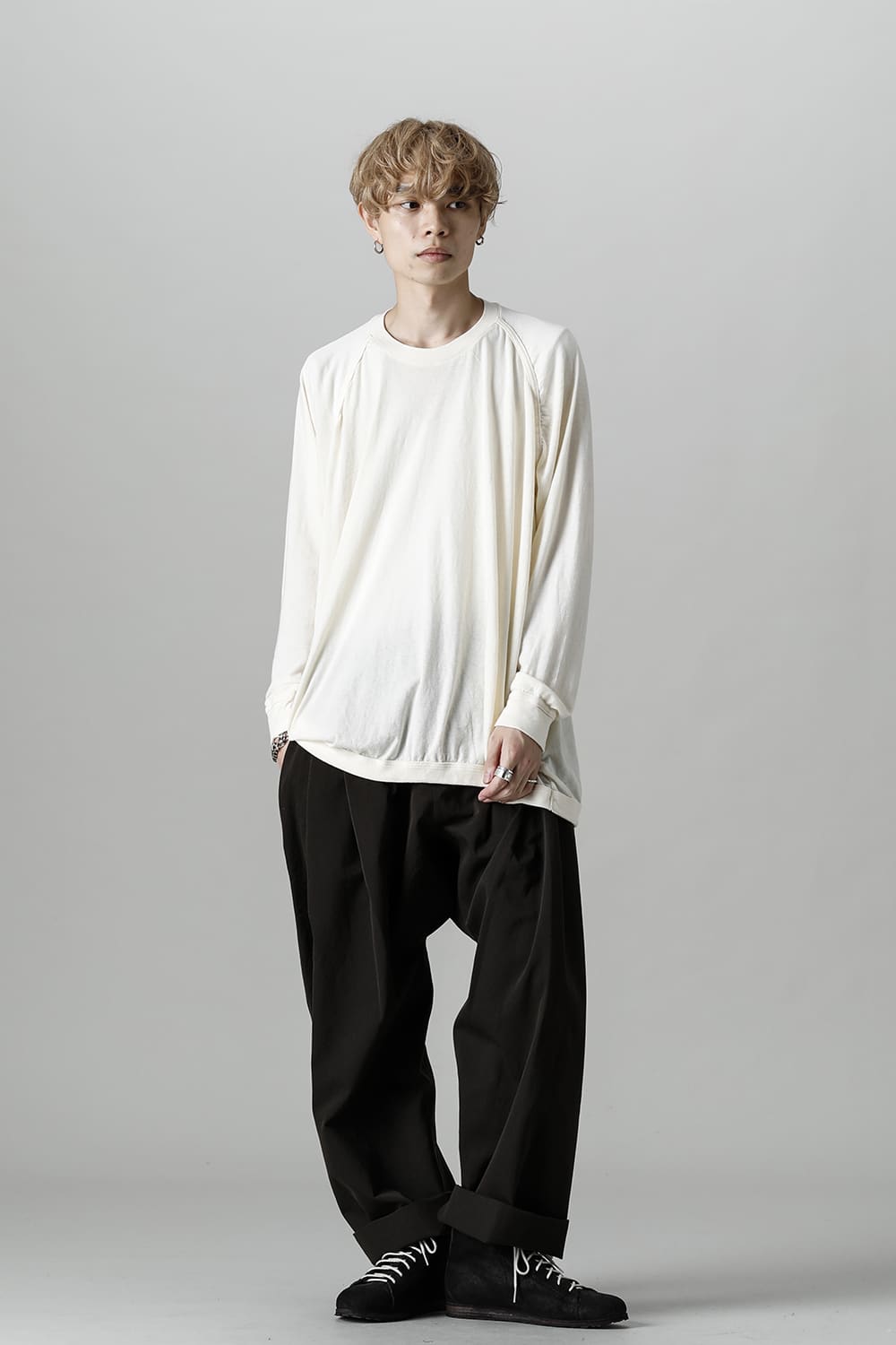 OVERSIZED LS TEE Kinari