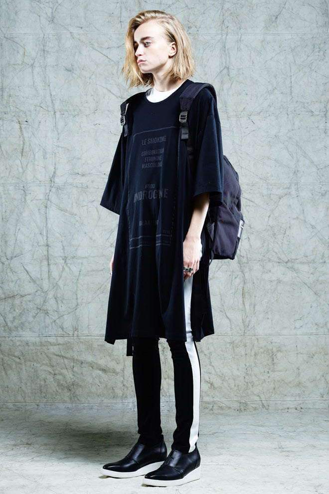 30/1 Mercerization Jersey Oversized PRINT TEE LONG