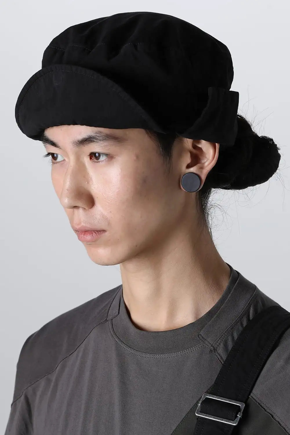 Dry Cotton Overdye Cap  Black