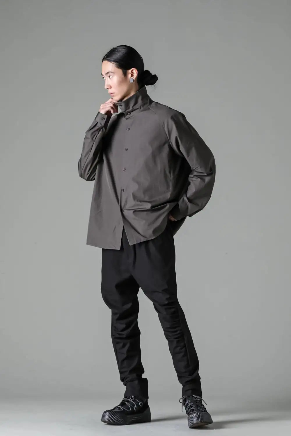 Shirt 120/2 cotton Mad Gray