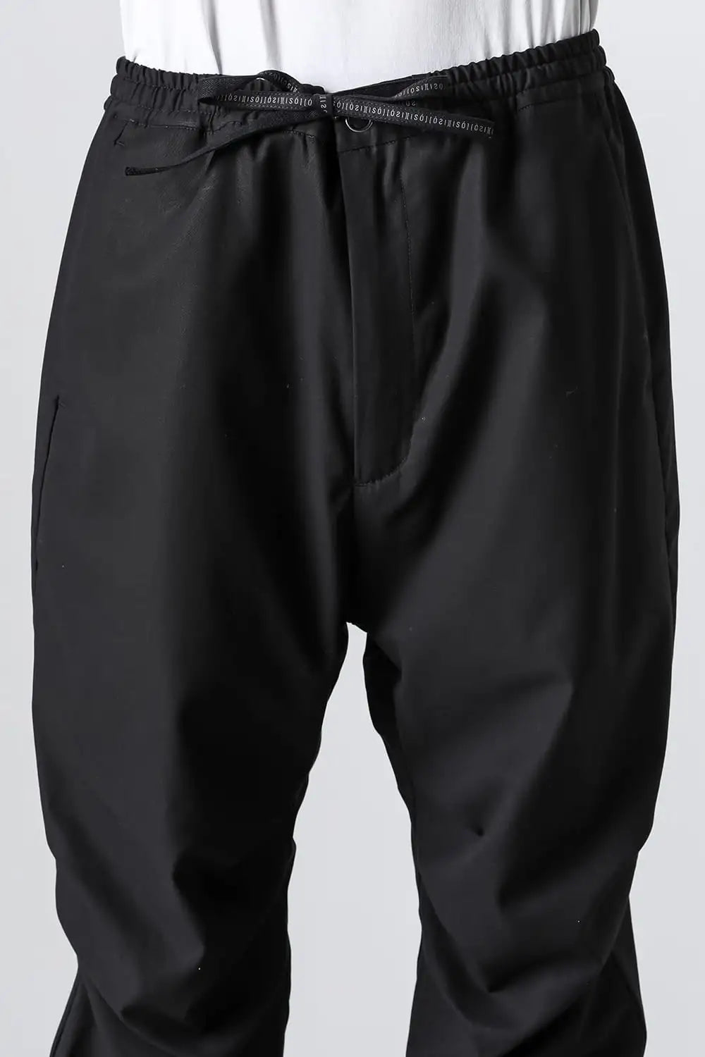 Jogger pants 60/2 cotton gabardine