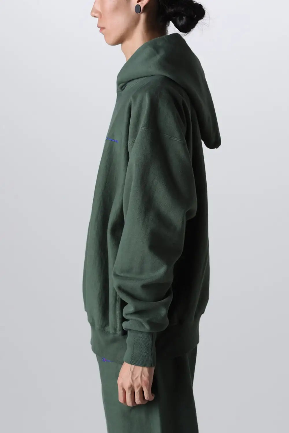 LOGO フーディー グリーン