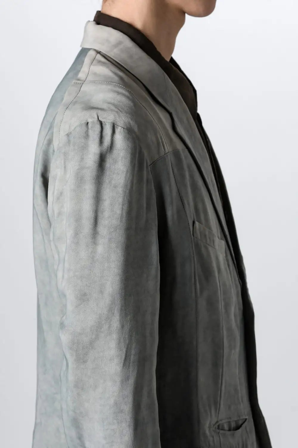 ルーズフィット 2ボタン ブレザー